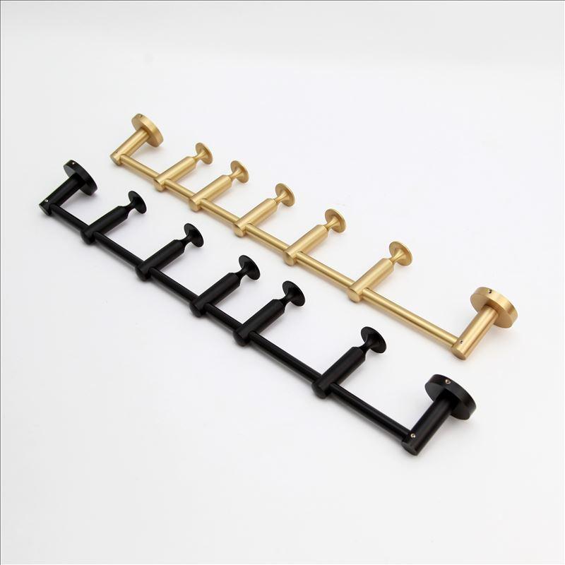 Nordic Solid Brass Coat Hook Light Luxury Wall Hanging Special Design Coat Rack