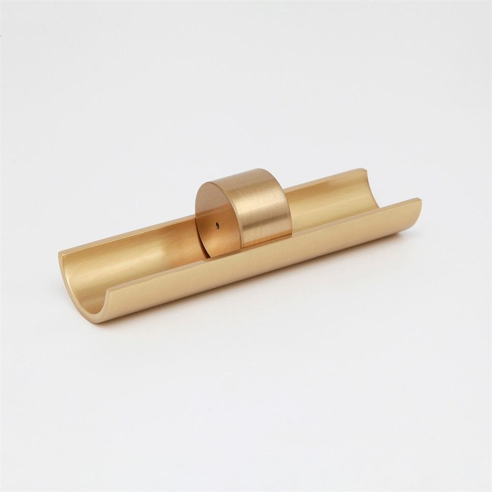 MAXERY Modern Luxury Brass Incense Holder Solid Brass Gold