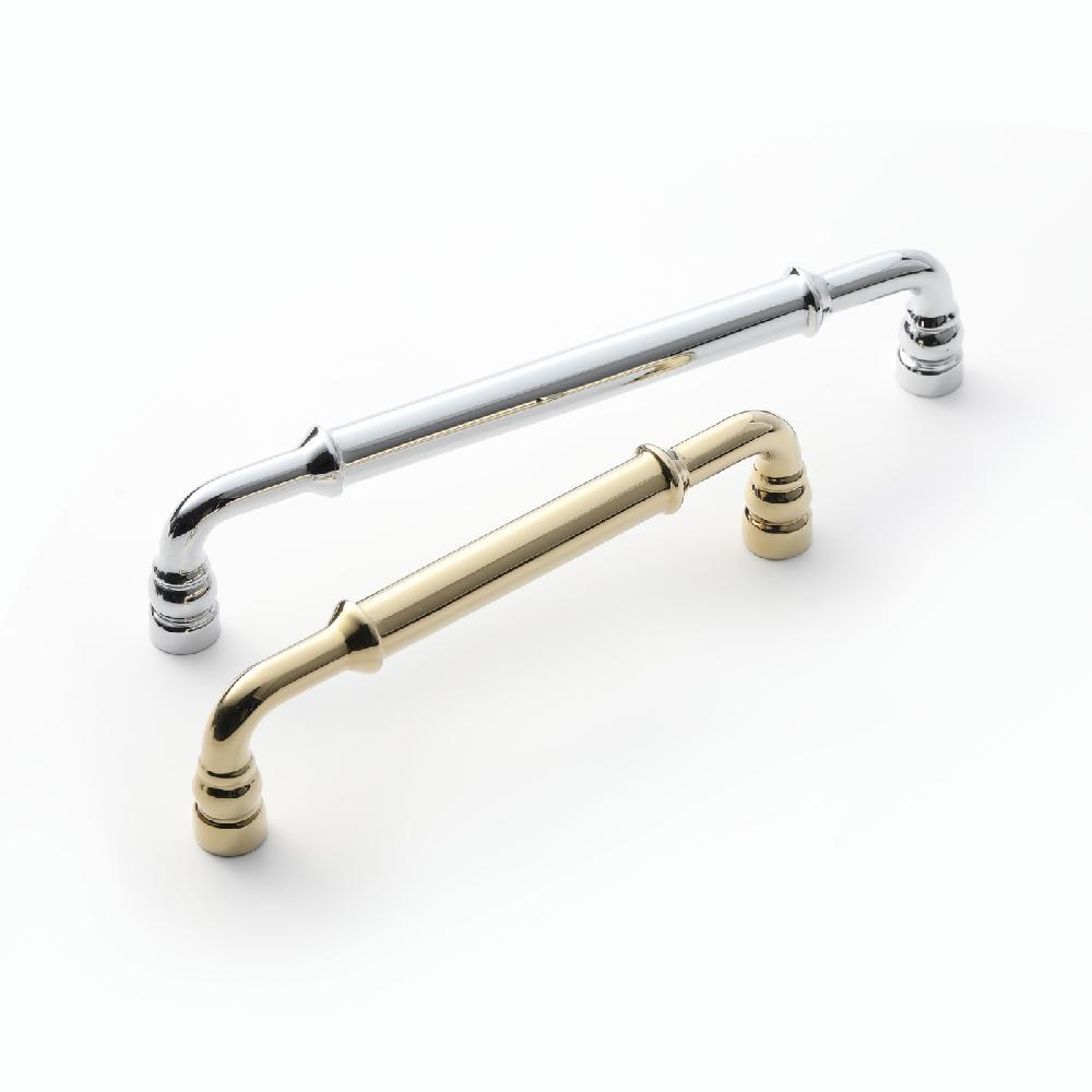 128mm Hole Spacing Simple Style Brass Cabinet Handles