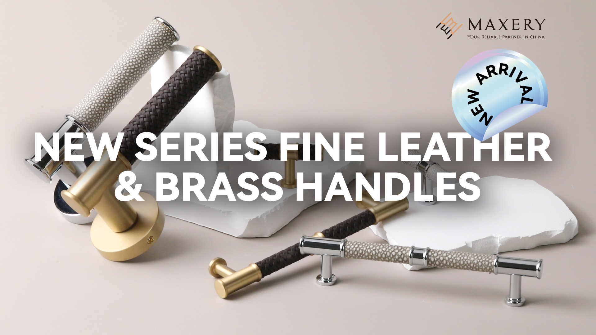 New fine leather and brass handle collection