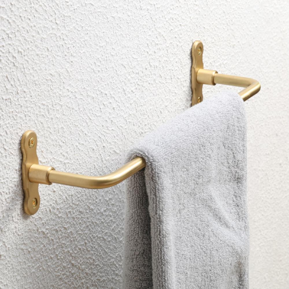 Maxery Solid Brass Towel Bar Simple Style Bathroom Accessories High Quality Bathroom Hardware for Hotel