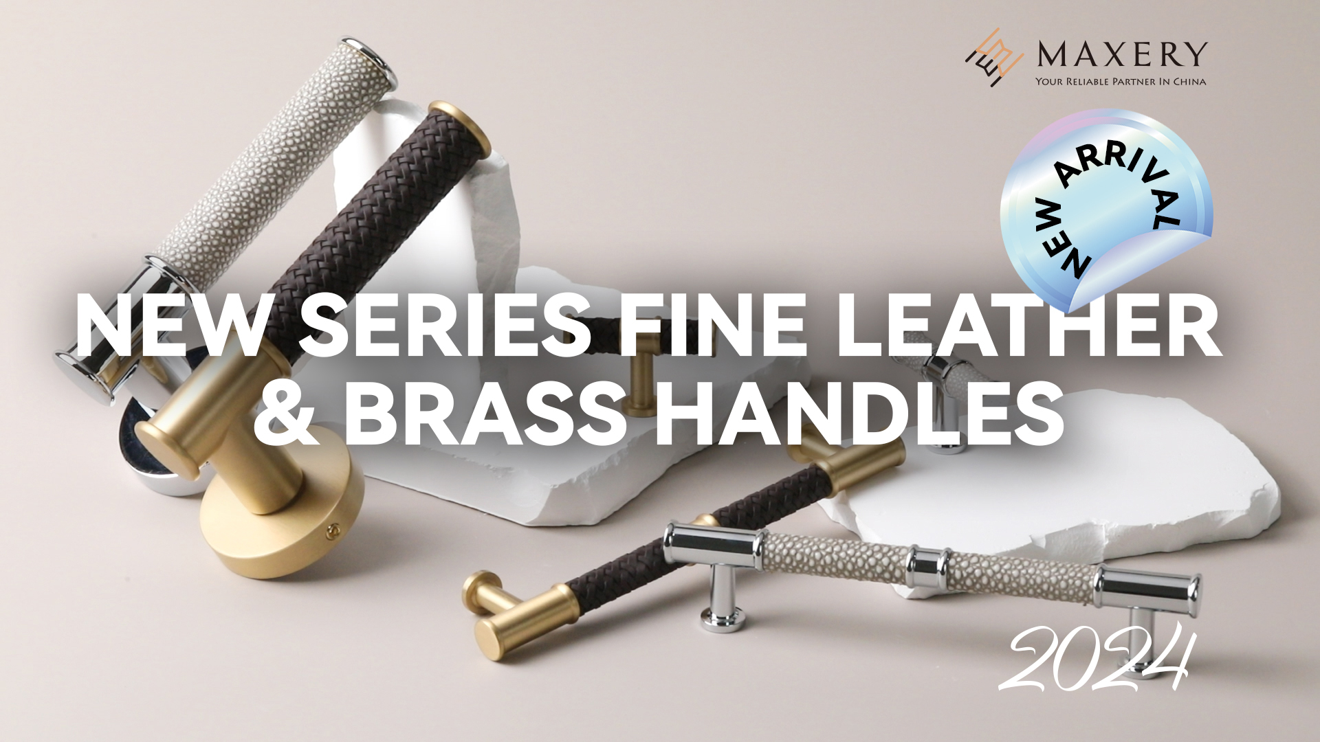 New fine leather and brass handle collection